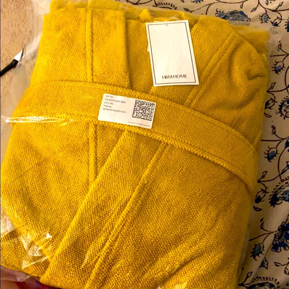 Terry bathrobe from H&M!